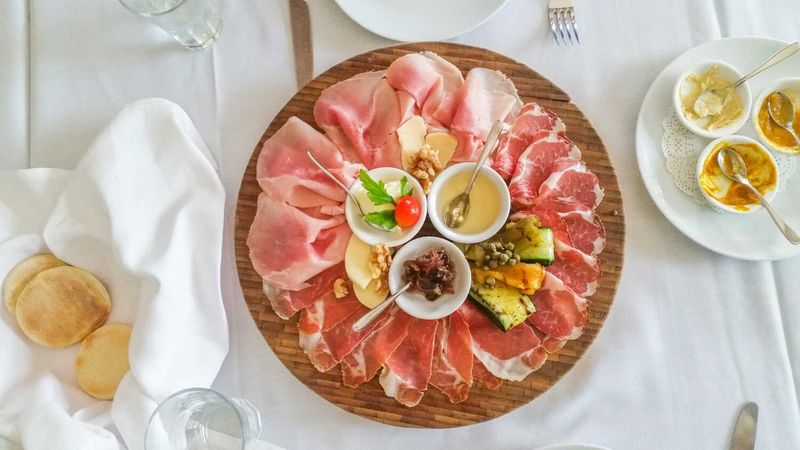 Dousing Food Before Tasting