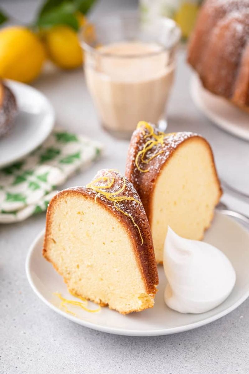Lemon Cream Cheese Pound Cake