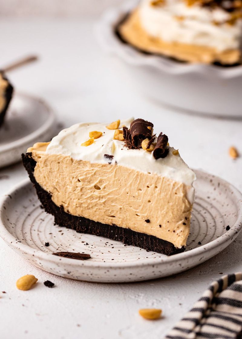 Peanut Butter Cream Cheese Pie