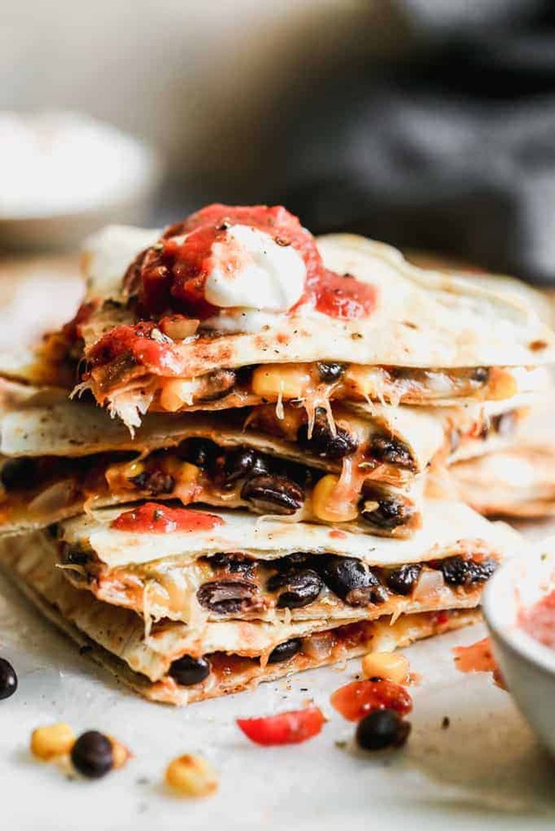 Black Bean Quesadillas