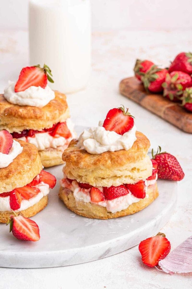 Strawberry Shortcake Biscuits