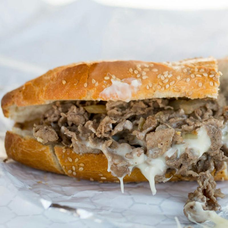 Philly Cheesesteak — John’s Roast Pork / Dalessandro’s, Philadelphia, PA
