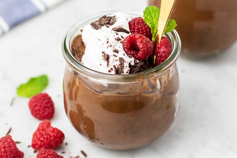 Mocha Avocado Pudding