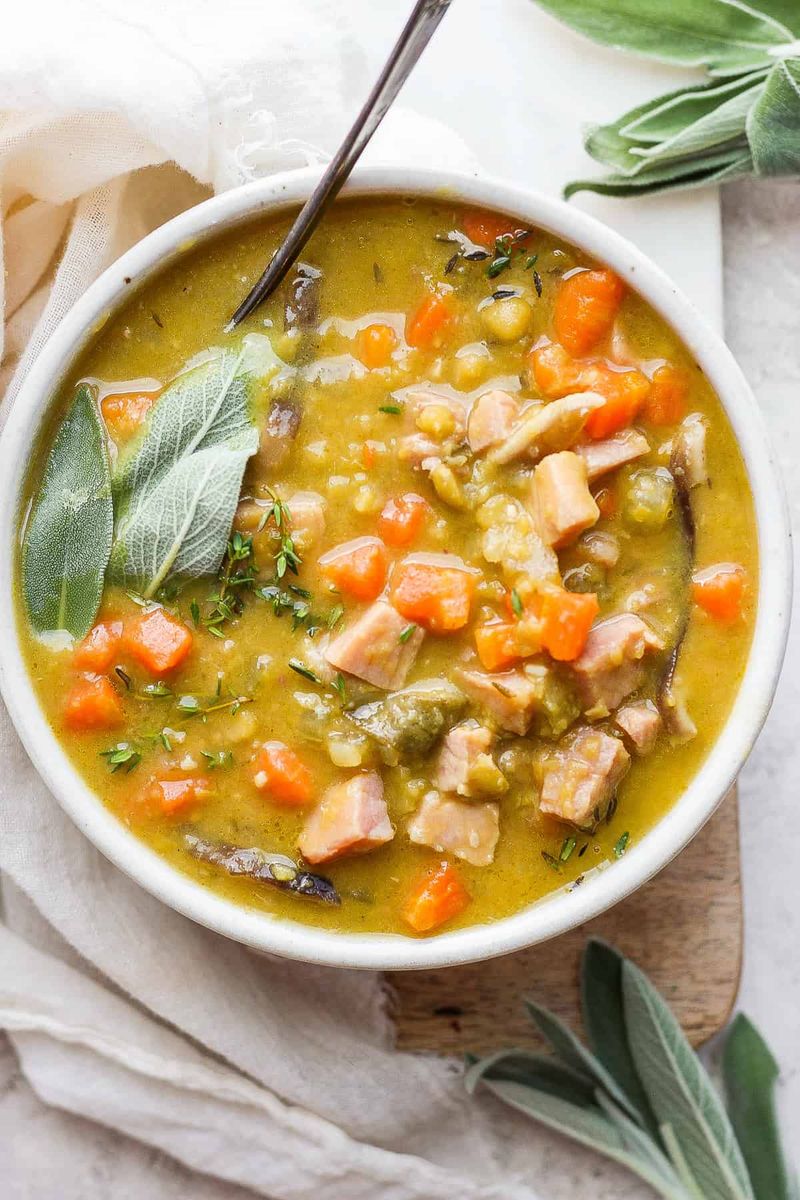 Split Pea Soup with Ham