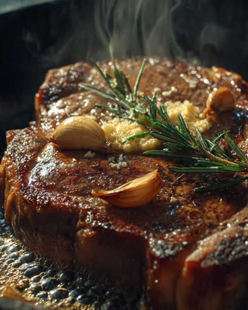 Reverse-Seared Steak