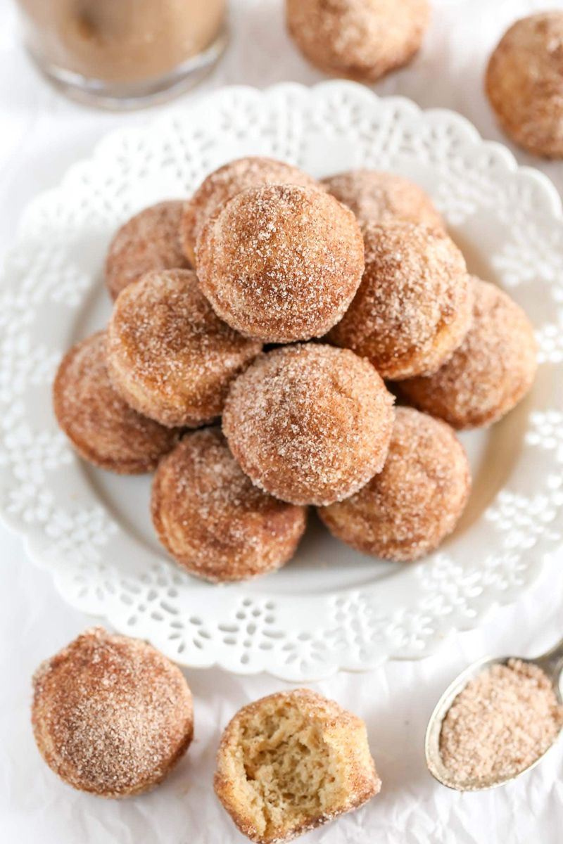 Cinnamon Sugar Donut Holes