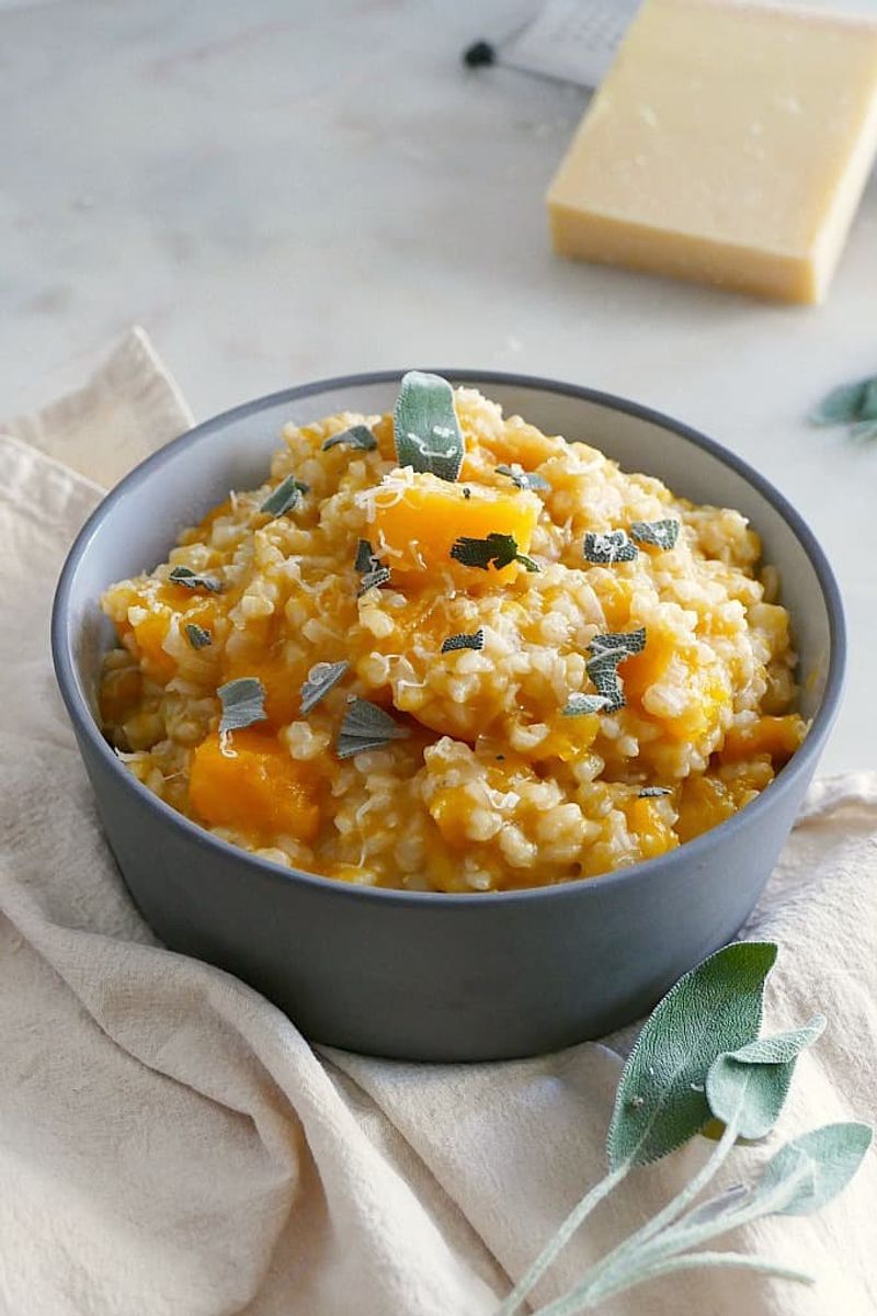 Butternut Squash and Sage Risotto