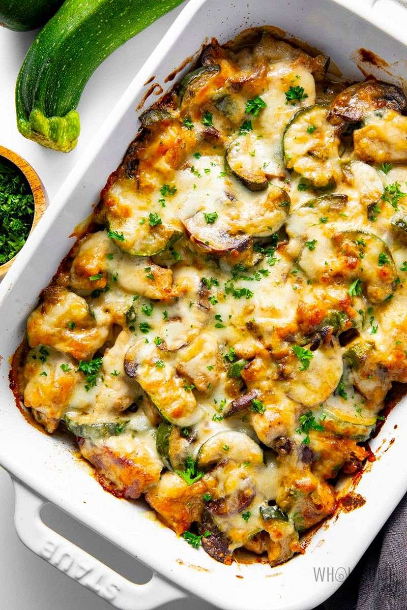 Chicken Zucchini Casserole