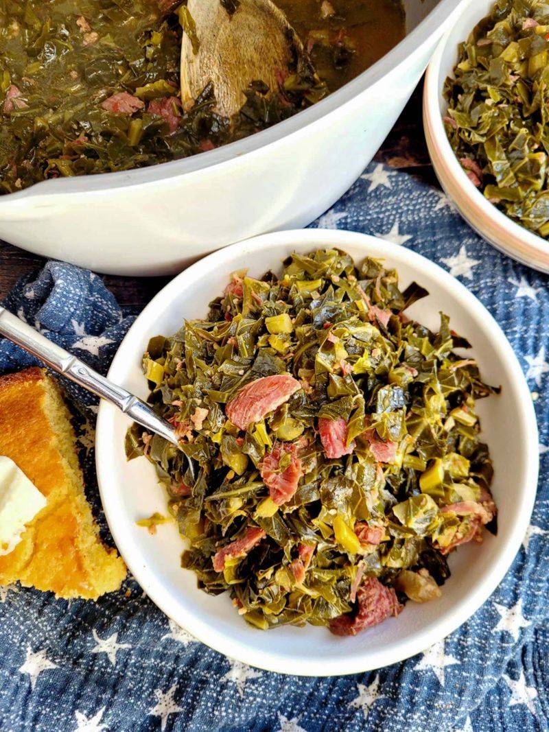 Collard Greens (Slow-Simmered)