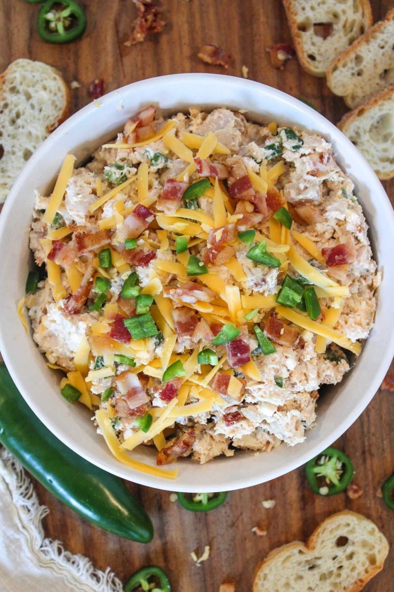 Jalapeño Popper Chicken Salad