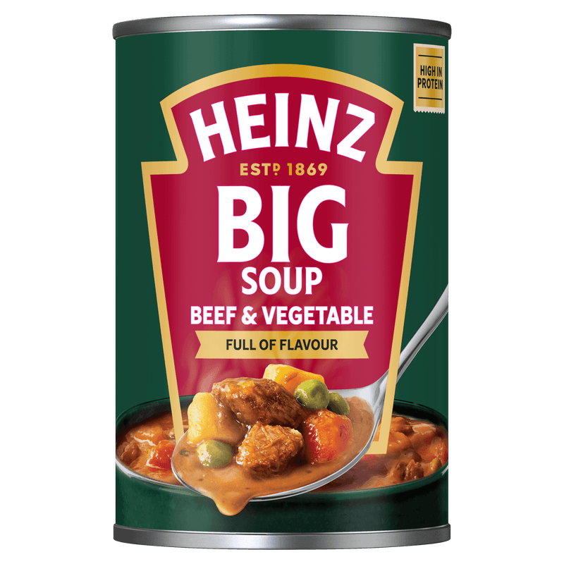 Heinz Big Soup Beef & Vegetable (UK)