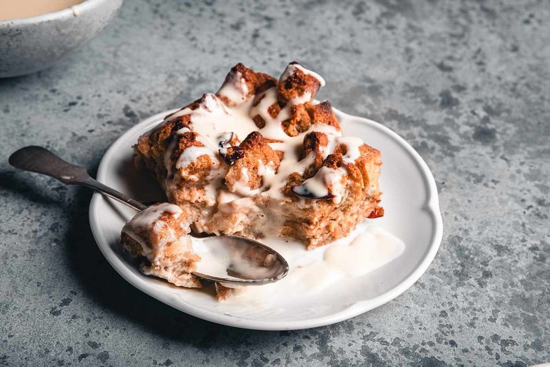 Bread Pudding with Whiskey Sauce