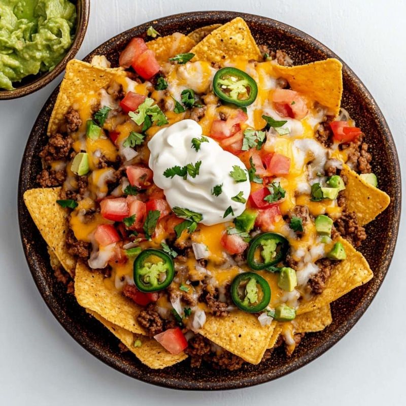Beef Nachos Supreme