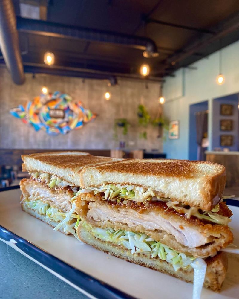 Crispy Chicken Katsu Sandwiches