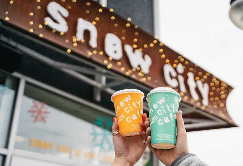 Alaska - Snow City Cafe, Anchorage