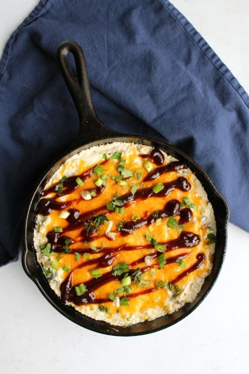 Warm BBQ Cream Cheese Dip