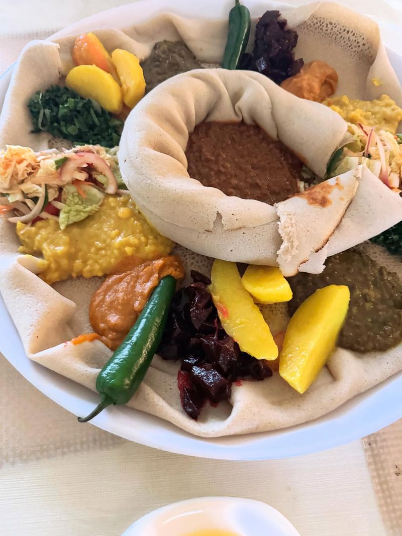 Ethiopian Injera Platter (Ethiopia)