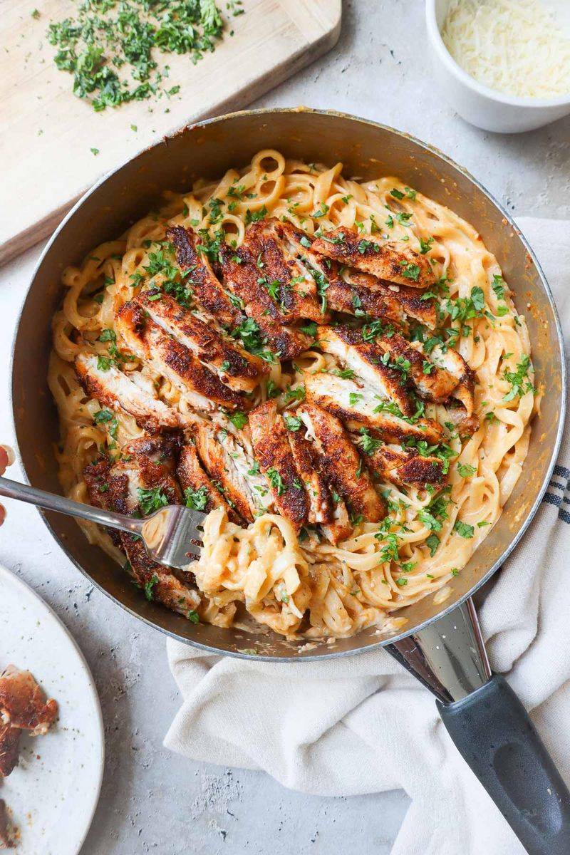 Chicken Alfredo Shortcut