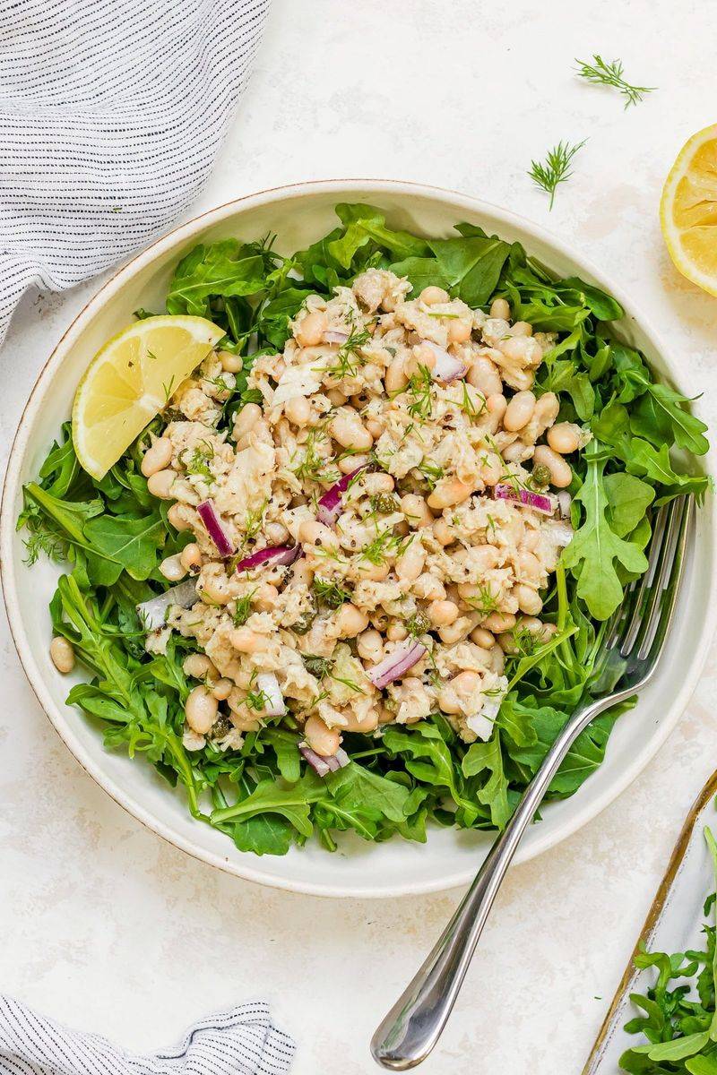 Herbed Tuna White Bean Salad