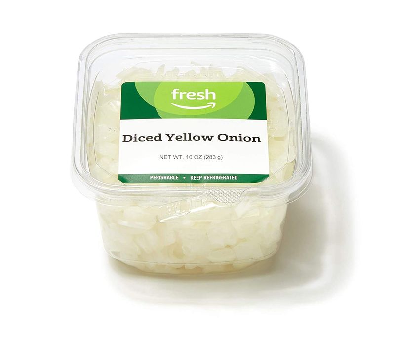Pre-chopped onions