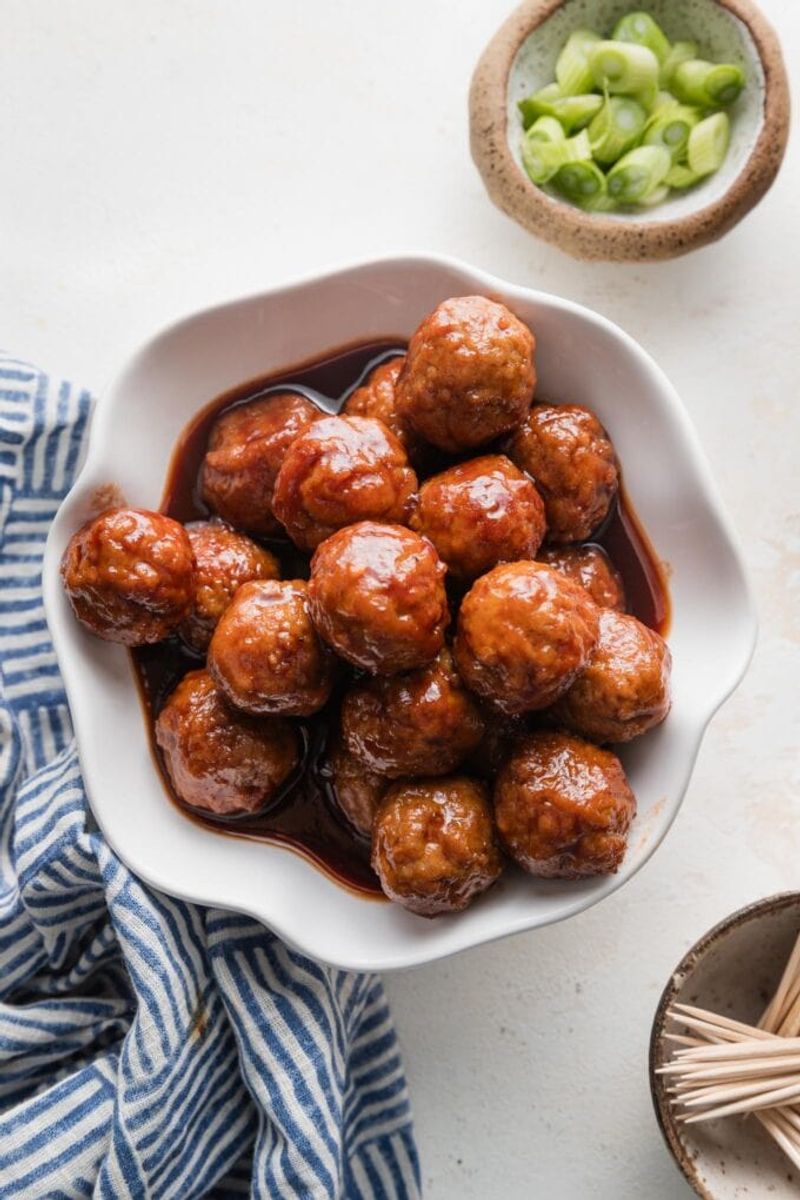 Mini Meatballs In Sauce