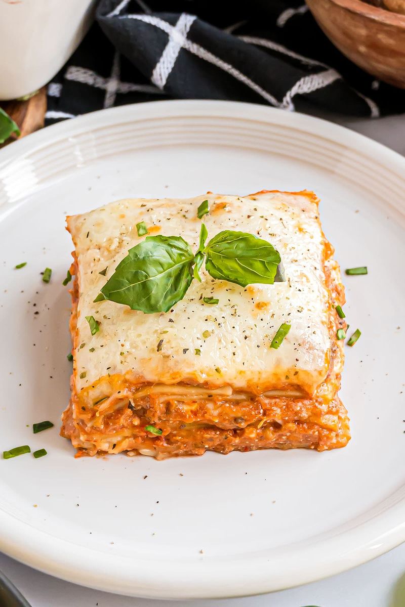 Beef Lasagna With Ricotta