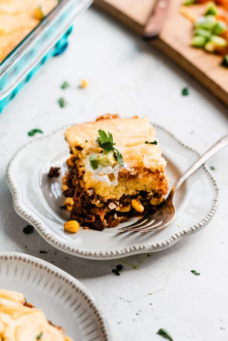 Cornbread Taco Bake