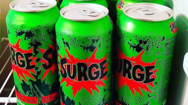 Surge (mainstream, always-there soda)