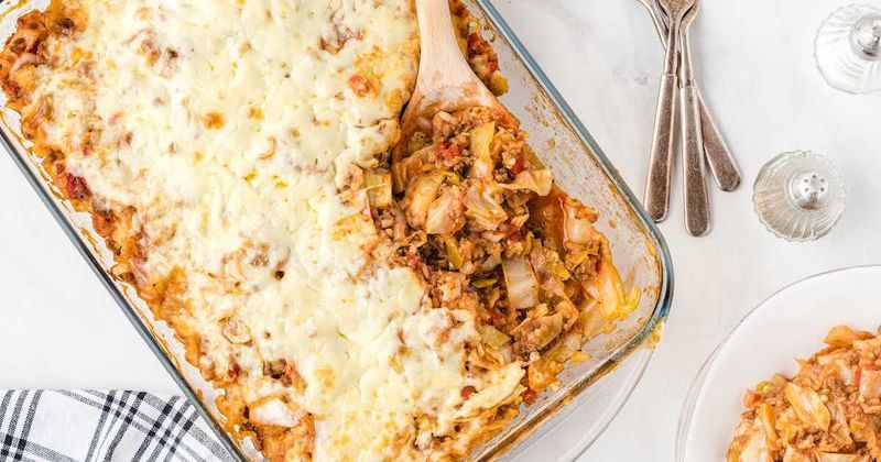 Nebraska Cabbage-Roll Casserole