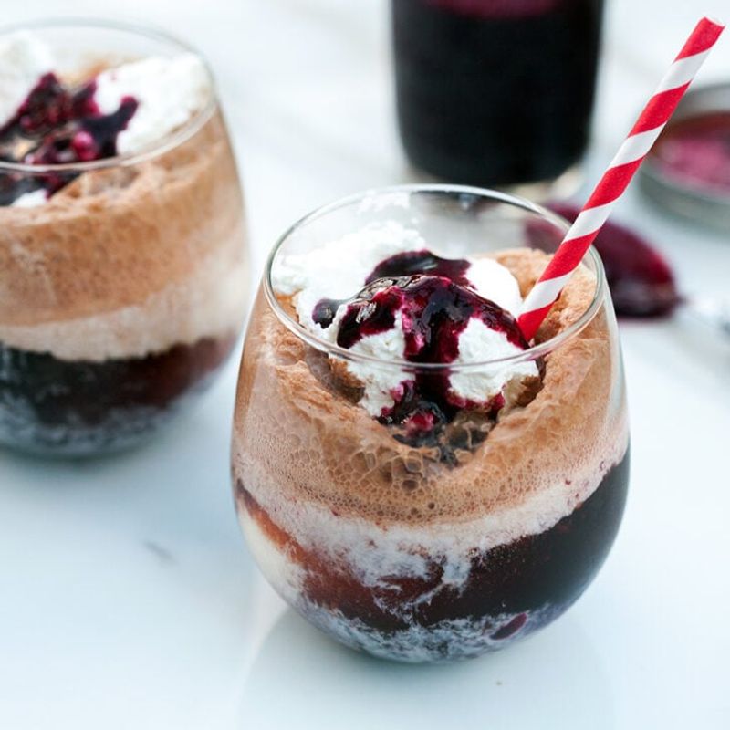 Sour Cherry Cola Float