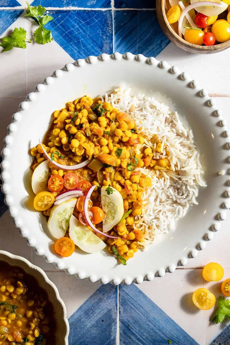 Spiced Lentil Dal Plate