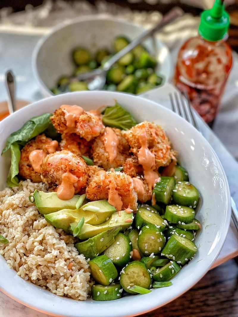 Panko Breaded Shrimp With Sweet Chili