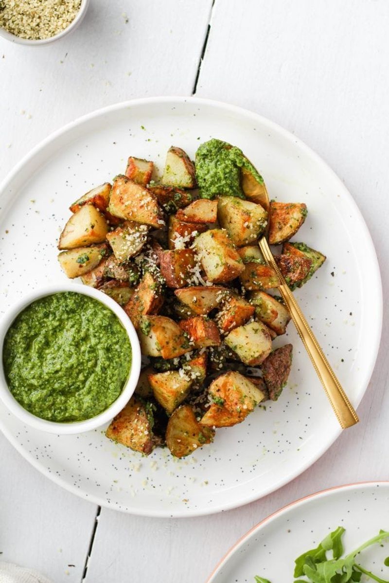 Pesto Roasted Potatoes