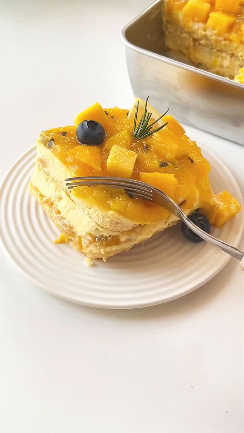 Tropical Mango Tiramisu
