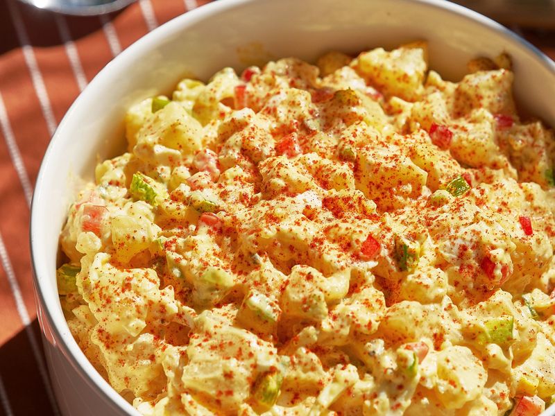 Potato Salad with Mustard Dressing
