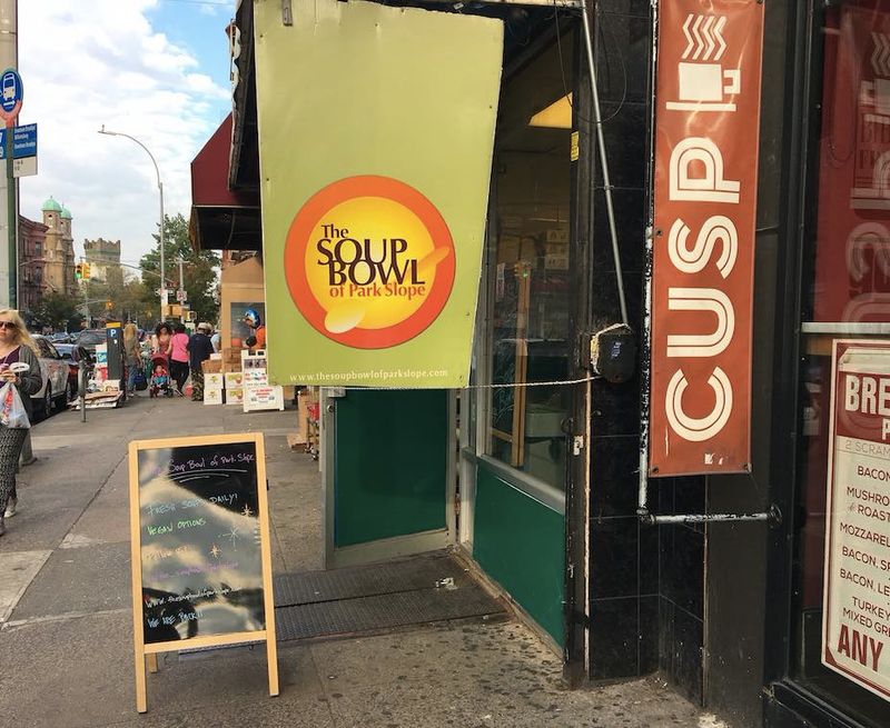 The Soup Bowl of Park Slope in Brooklyn