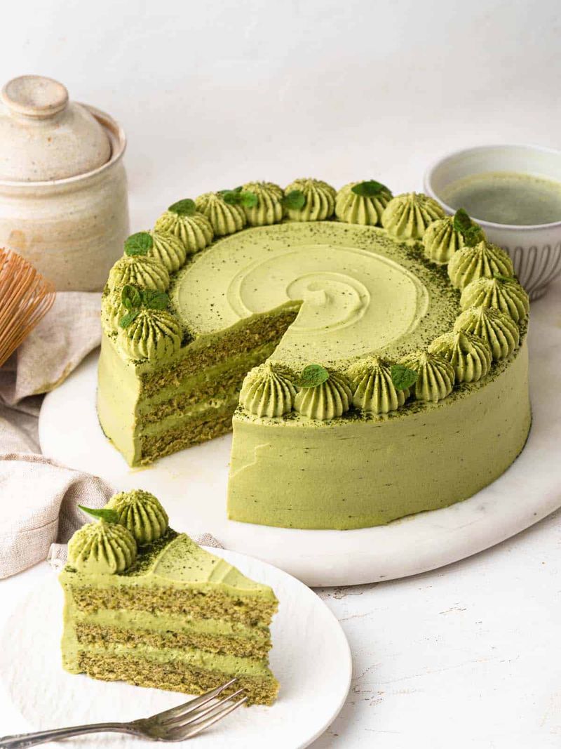 Matcha Green Tea Cake