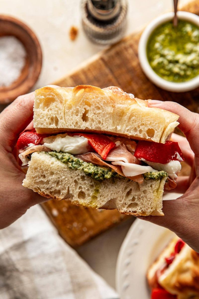 Panino al Prosciutto e Mozzarella