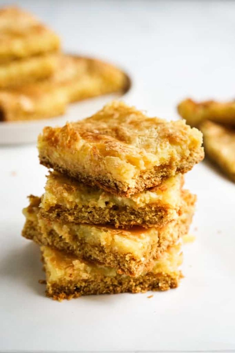 Gooey Butter Cake Bars (a.k.a. Chess Squares)