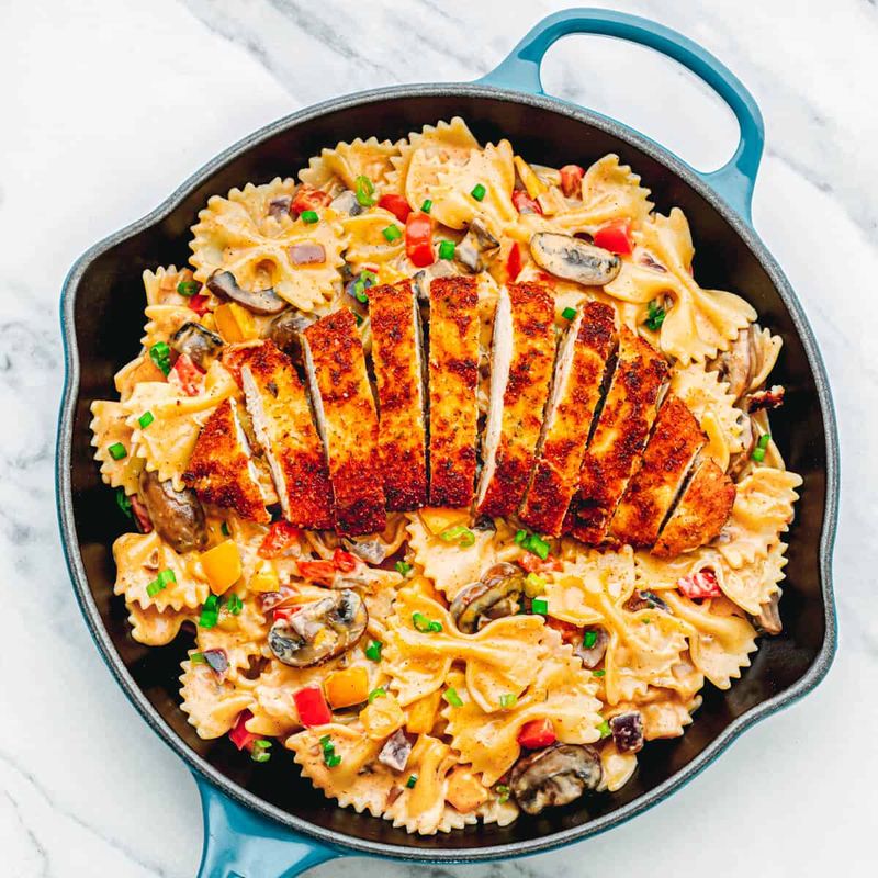Louisiana Chicken Pasta-Inspired Skillet