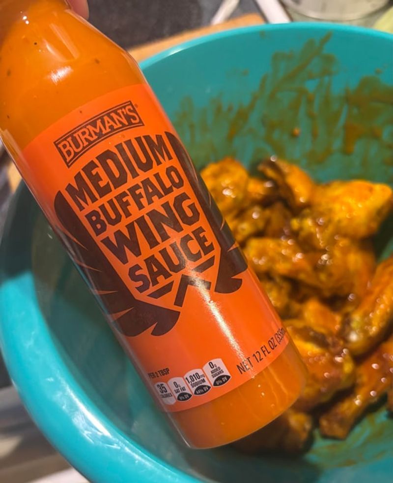 Burman’s Medium Buffalo Wing Sauce (Aldi)