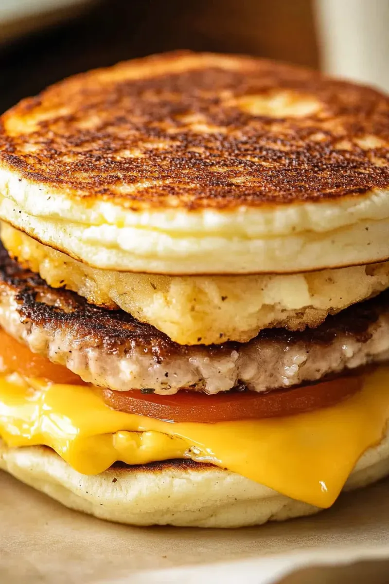 McGriddles (Sausage, Egg & Cheese)