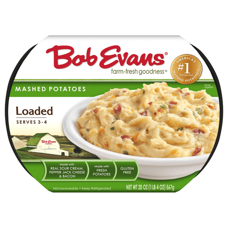 Bob Evans Loaded Mashed Potatoes (frozen)