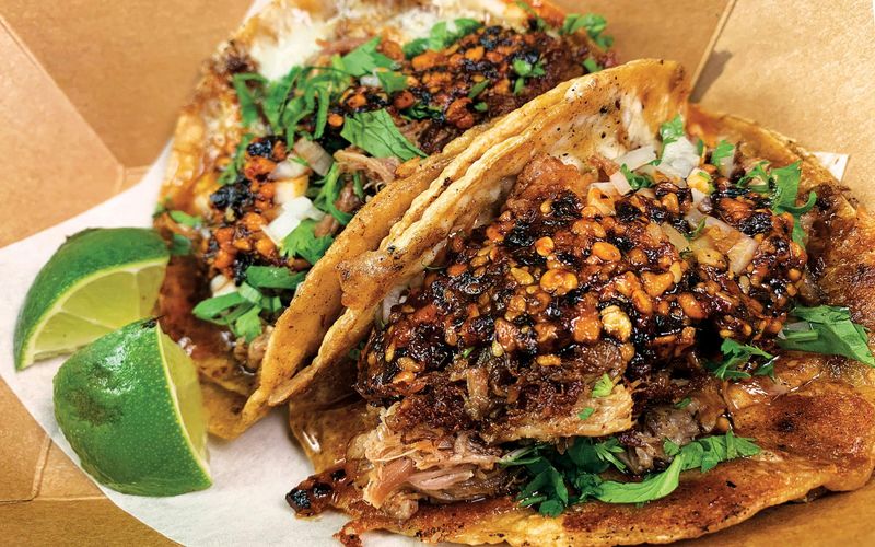 Mexican Salsa Macha Dishes