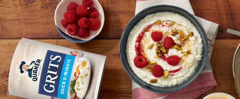 Instant Grits with Honey