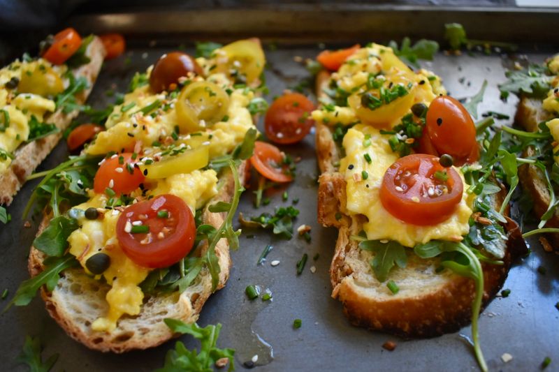 Breakfast Egg Toasts