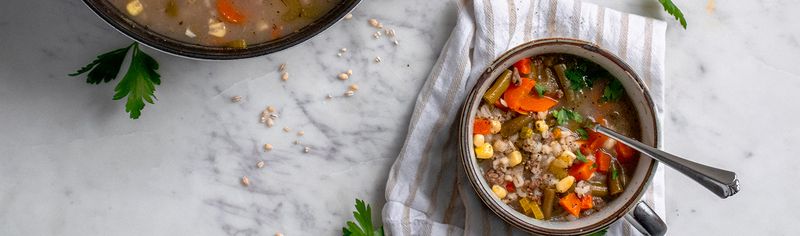 Wyoming Beef and Barley Soup