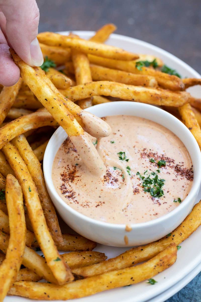 Forgetting dipping sauce synergy