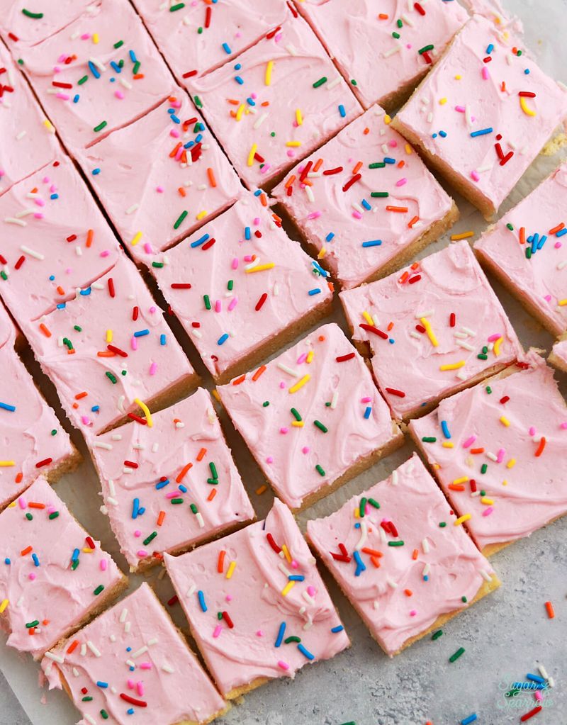 Sprinkle Sugar Cookie Bars