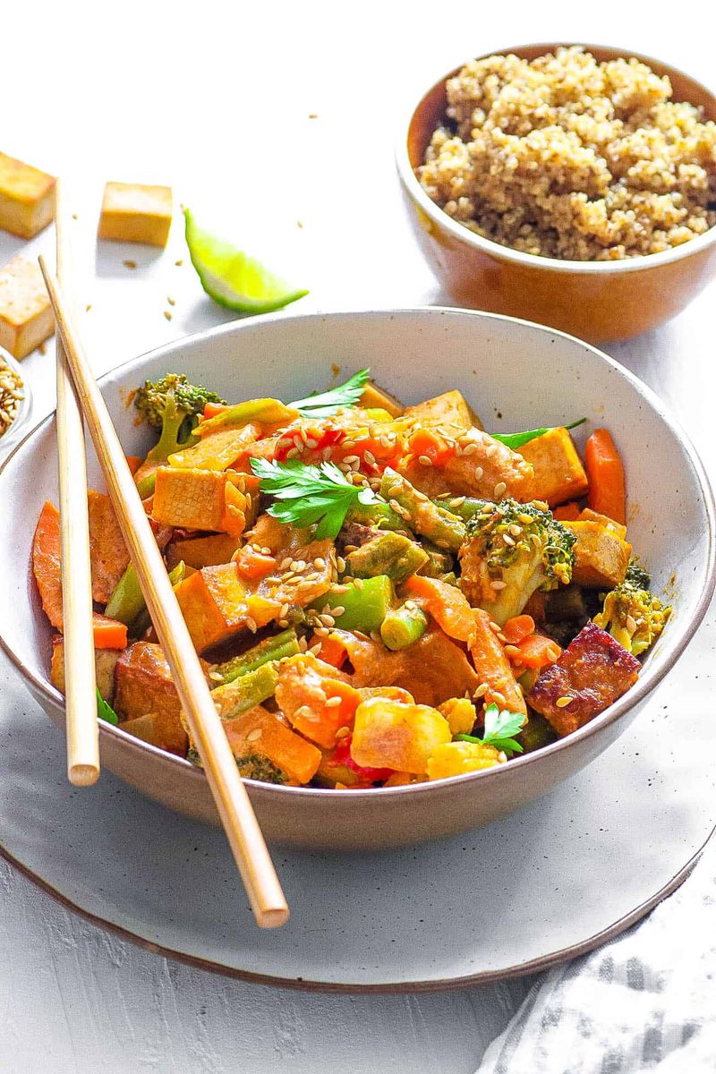 Chicken Or Tofu Stir-Fry